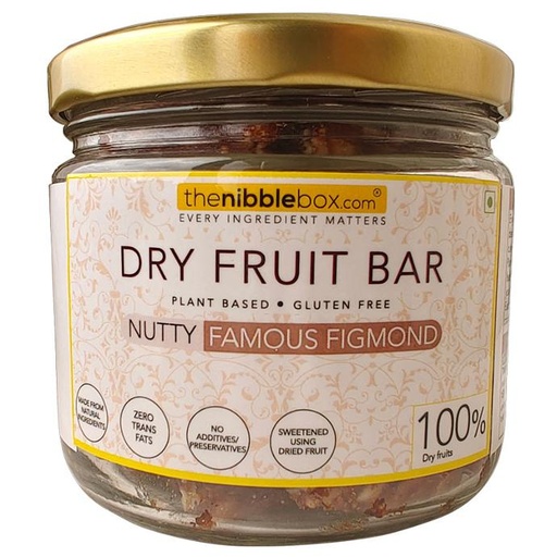 Nutty - Famous Figmond (Dry fruit bars/ Vegan mithai)